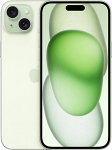Смартфон Apple iPhone 15 Plus SIM 128 ГБ, зеленый
