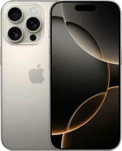 Смартфон Apple iPhone 16 Pro 128GB Natural Titanium (титан) A3292/93