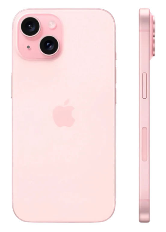 Смартфон Apple iPhone 15 512ГБ Pink (Розовый) (A3092) 2Sim