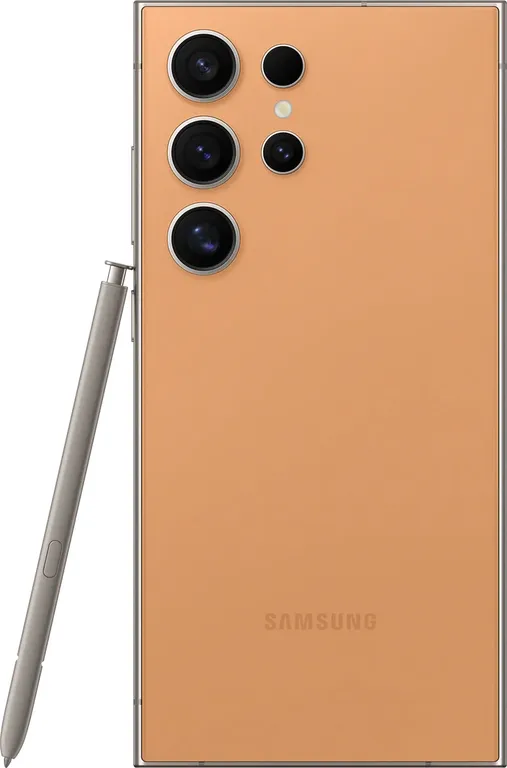 Смартфон Samsung Galaxy S24 Ultra 12/256Gb, оранжевый (Titanium Orange)