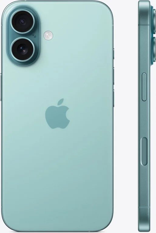 Смартфон Apple iPhone 16 128 Gb nano-Sim + eSim, Teal