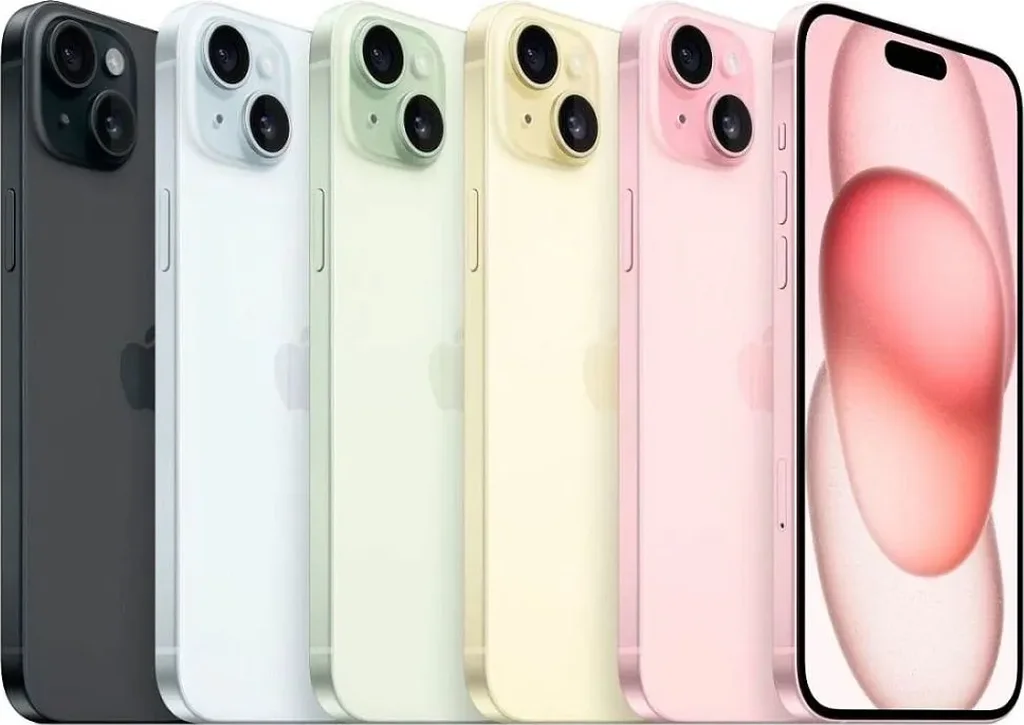 Смартфон Apple iPhone 15 Plus 256Gb (Pink) (eSIM)