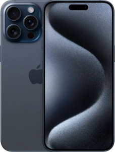 Смартфон Apple iPhone 15 Pro Max 512Gb eSIM Синий Титан (Blue Titanium)
