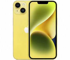 Смартфон Apple iPhone 14 eSIM 128 ГБ, желтый