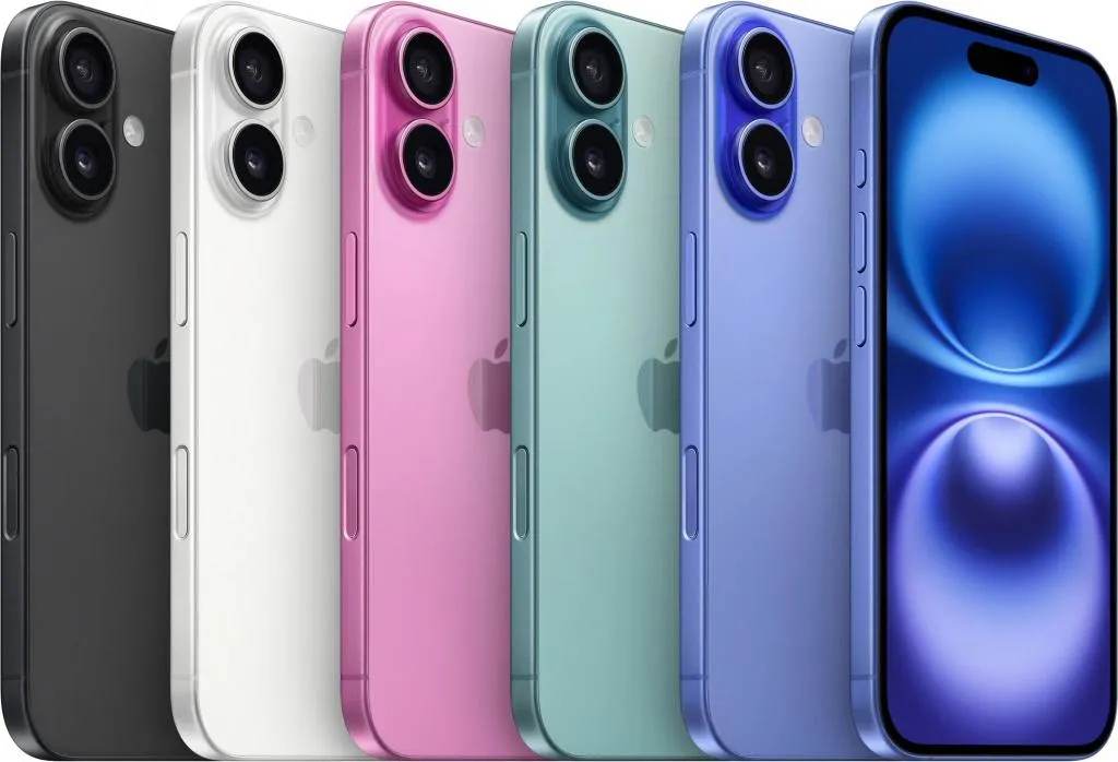 Смартфон Apple iPhone 16 256 ГБ (eSIM + eSIM), зеленый