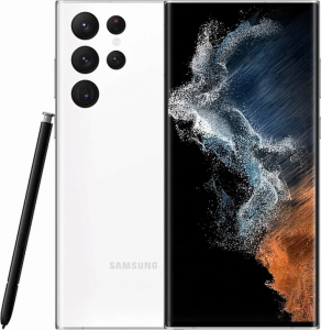 Смартфон Samsung Galaxy S22 Ultra 12/512GB (SM-S908E/DS) (12 ГБ, 512 ГБ, Белый)
