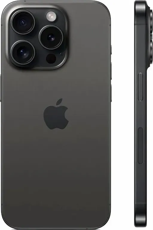 Смартфон Apple iPhone 15 Pro 128Gb (Black Titanium) (Exchange Packed)
