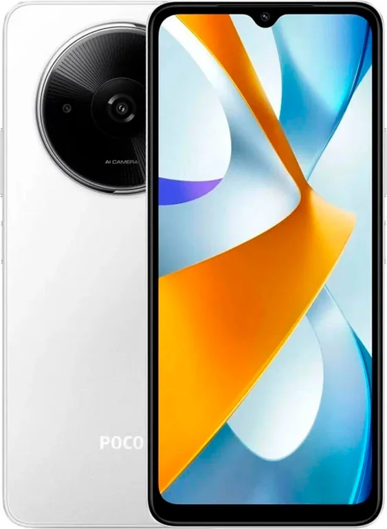 Смартфон Poco C61 4/128Gb Белый
