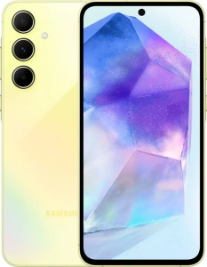 Смартфон Samsung Galaxy A55 5G (A556E/DS) 8/128Gb Lemon (Желтый)