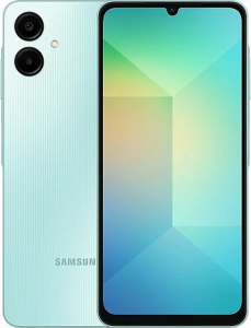 Смартфон Samsung Galaxy A06 4/128GB (Зелёный, 4 ГБ, 128 ГБ)
