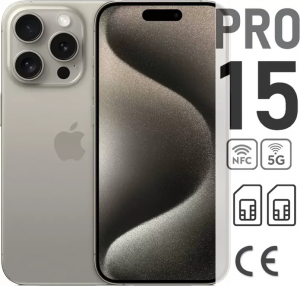 Смартфон Apple iPhone 15 Pro 128ГБ Dual SIM титан